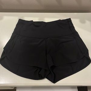 Lululemon High Rise Speed up shorts
